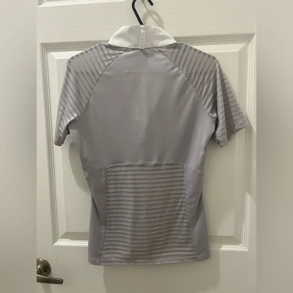 Ariat Women's Gray Polo Shirt - Picture 2 of 3